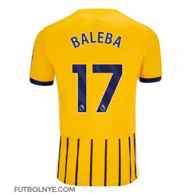 Camiseta Brighton Carlos Baleba #17 Tercera Equipación 2025-26 manga corta Camiseta Brighton Carlos Baleba #17 Tercera Equipación 2025-26 manga corta